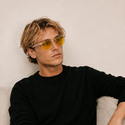 Classic Round Blue Light Glasses 75%